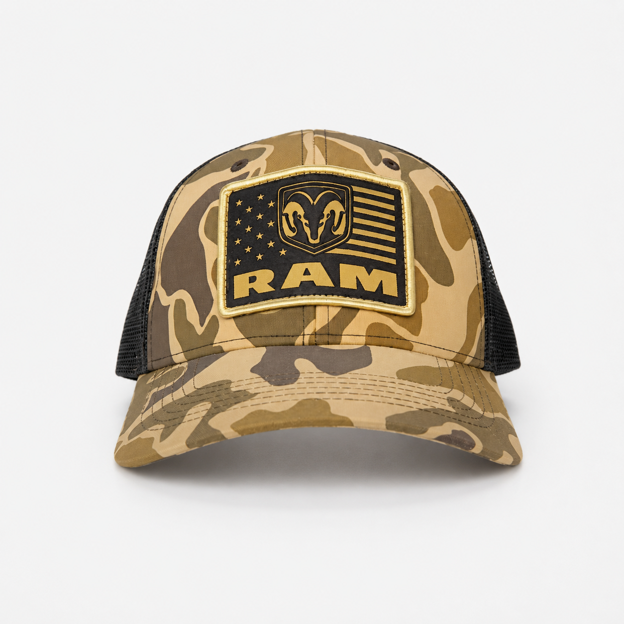 Gorra RAM Trucker Camuflada Ajustable 1