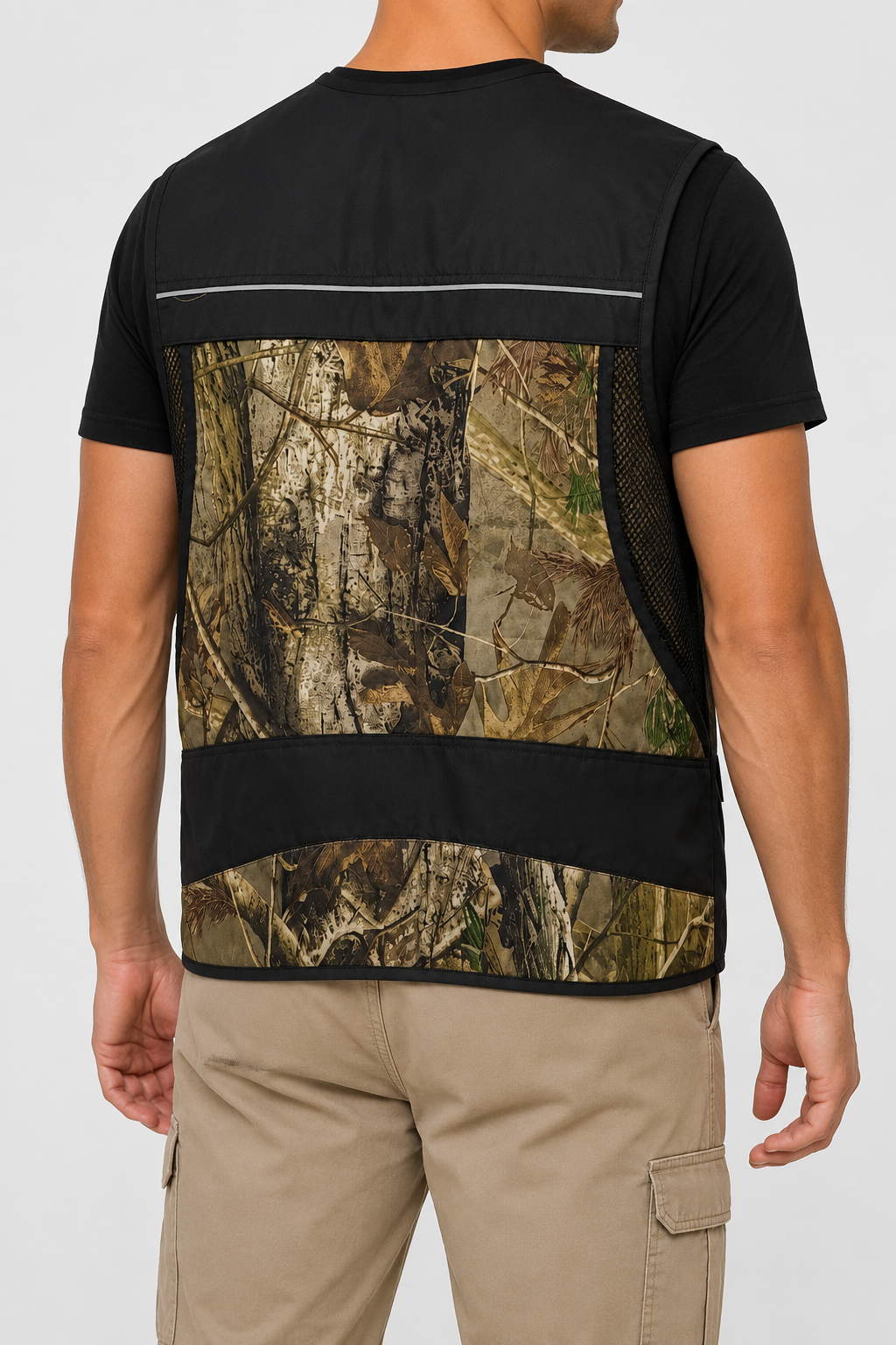 Chaleco Camuflado Multibolsillos Transpirable 4
