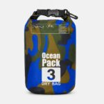 Bolsa Seca Impermeable 3L Ocean Pack Camuflada azul 1
