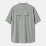 Camisa de Pesca UV Gris de Secado Rápido 1
